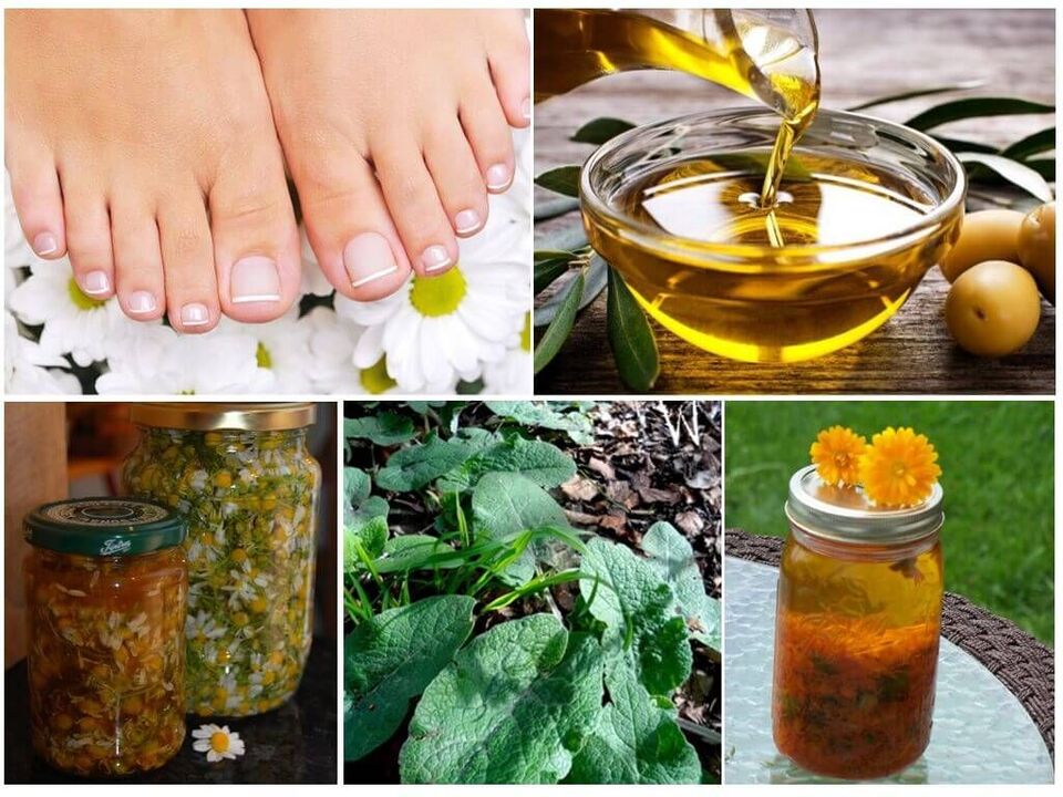 popular recipes against nail fungus